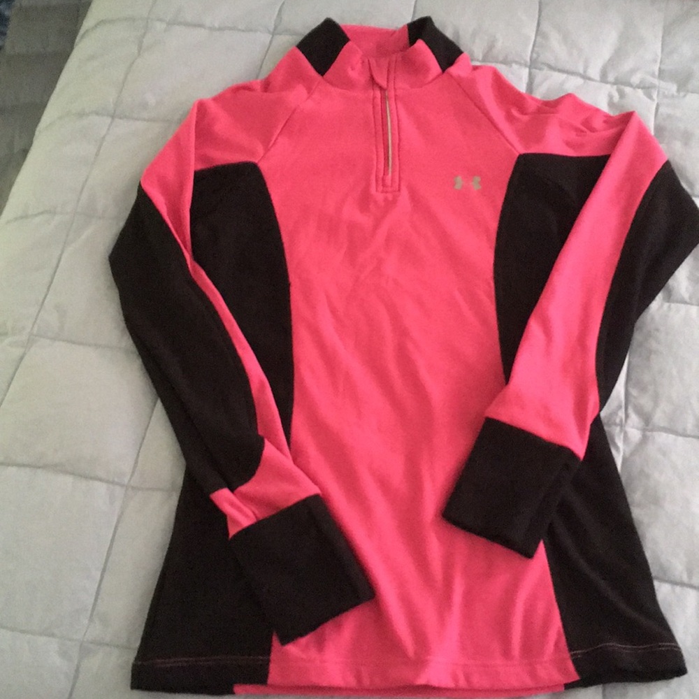 UNDER AMOUR 1/4 ZIP RUNNING TOP